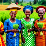 **

"A group of Rwandans, fully clothed in traditional, vibrant clothing, participating in the 'Umuganura' harvest festival, expressing gratitude, safe for work, appropriate content, perfect anatomy, natural proportions, family-friendly, high quality, professional photography, cultural celebration, daylight."

**