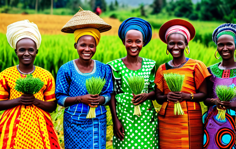 **

"A group of Rwandans, fully clothed in traditional, vibrant clothing, participating in the 'Umuganura' harvest festival, expressing gratitude, safe for work, appropriate content, perfect anatomy, natural proportions, family-friendly, high quality, professional photography, cultural celebration, daylight."

**