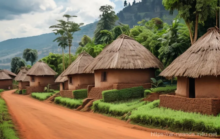 르완다의 전통 건축 기법 - Here are three image generation prompts in English, detailing various aspects of traditional Rwandan... 르완다의 전통 건축 기법 - Here are three image generation prompts in English, detailing various aspects of traditional Rwandan...