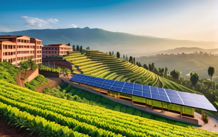 르완다와 미국의 관계 - **Prompt 1: "Rwanda: Land of a Thousand Hills and Modern Progress"**
    A vibrant, wide-angle shot ...